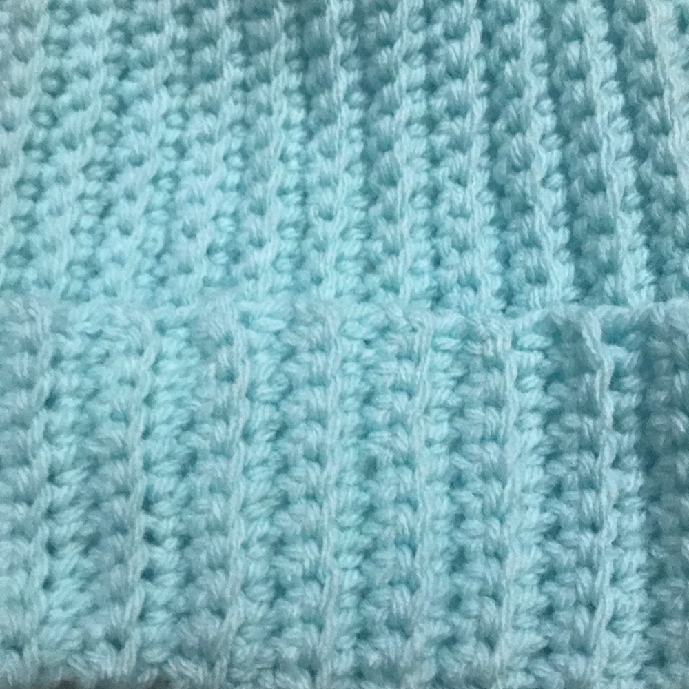 Handmade Ribbed Slouchy beanie - Picture 4 of 4